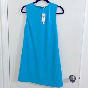 House of Harlow Vegan Turquoise Leather Dress. Never worn.